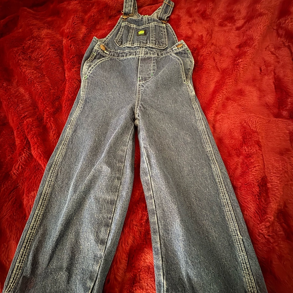 John Deere Denim Overalls for Kids 3T
